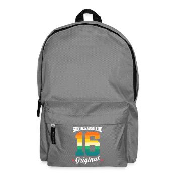 16 Anniversaire - Sac à dos - gris éléphant - Devant