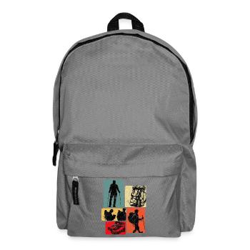 Hiking Hiking Nature Mountains - Backpack - elephant grey - Front