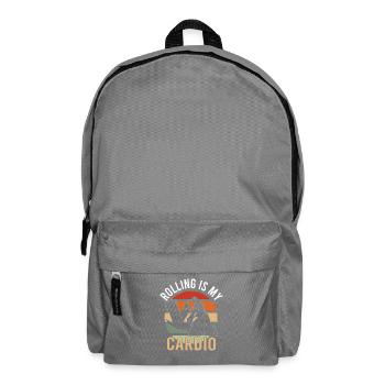 MMA BJJ jiu jitsu Vintage Brazilian Jiu Jitsu  - Rucksack - Mittelgrau - Vorne
