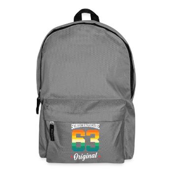 63 Birthday - Backpack - elephant grey - Front