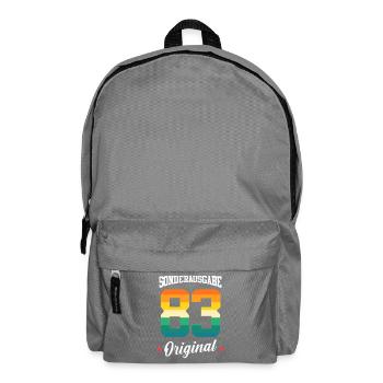 83 Birthday - Backpack - elephant grey - Front