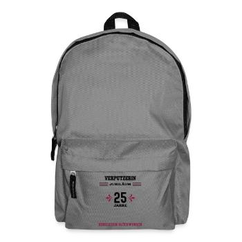 Plasterer 25th anniversary 25th company anniversary - Backpack - elephant grey - Front