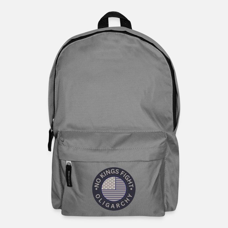 Non Rois Combat Oligarchie - Sac à dos - gris éléphant
