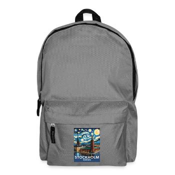 Stockholm - Backpack - elephant grey - Front