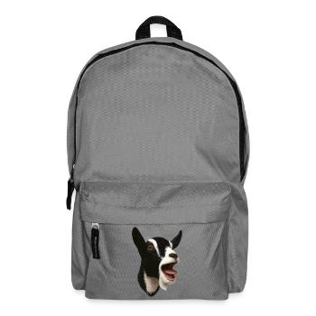 Chèvre Chèvre Élevage Chèvre Éleveur Chèvres Réalistes - Sac à dos - gris éléphant - Devant