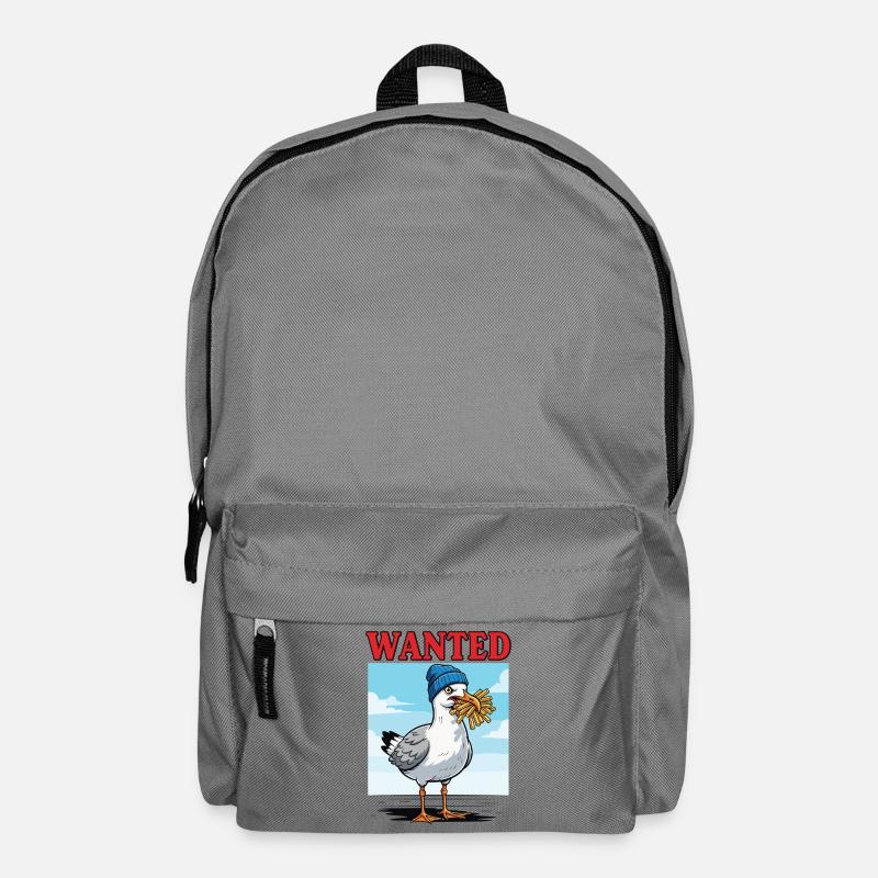 Gesuchte Pommes-möwe - Rucksack - Mittelgrau