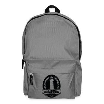 Leuchtturm Hamburg - Rucksack - Mittelgrau - Vorne