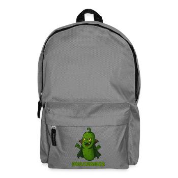 Funny Vegetable Monster – Halloween Fun - Backpack - elephant grey - Front