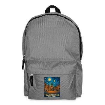 Brunswick Night Light City Motif - Backpack - elephant grey - Front