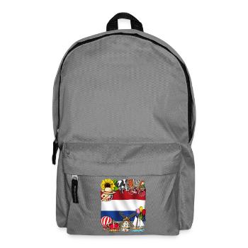 Niederlande - Rucksack - Mittelgrau - Vorne