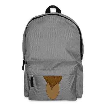 Lion Belly Costume Lazy Halloween Animal Costume - Backpack - elephant grey - Front