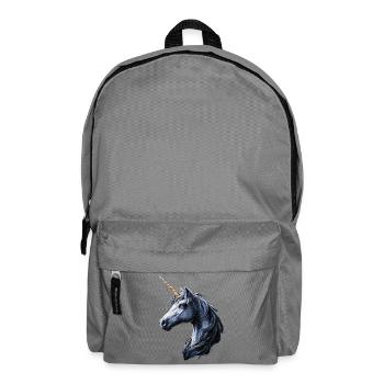 Licorne Poney Cavalier Chevaux Équitation Licornes - Sac à dos - gris éléphant - Devant