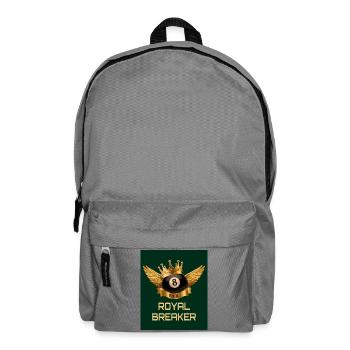 Royal Breaker – The King's Shot - Backpack - elephant grey - Front