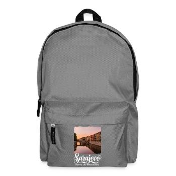 Sarajevo, Bosnia and Herzegovina - Backpack - elephant grey - Front