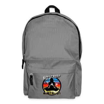 Motocross Girl - Backpack - elephant grey - Front