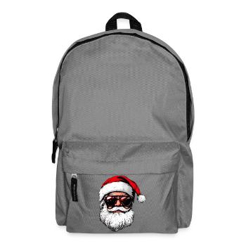 cool Santa Claus - Backpack - elephant grey - Front