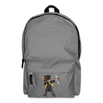 Dabbing Graduate Kids Graduation Class 2026 - Backpack - elephant grey - Front