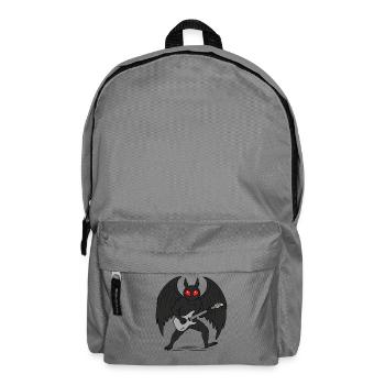 Mothman Rock Guitar Cryptid - Rucksack - Mittelgrau - Vorne
