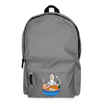 Drôle de Llamen Ramen Llama Alpaga Cadeau de cuisine japonaise - Sac à dos - gris éléphant - Devant