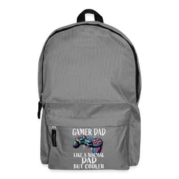 Gamer Dad Cooler Controller Splash - Rucksack - Mittelgrau - Vorne