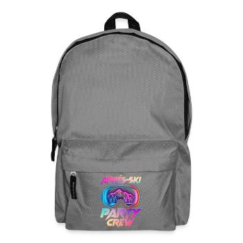 Après Ski Party Crew colorée - Sac à dos - gris éléphant - Devant