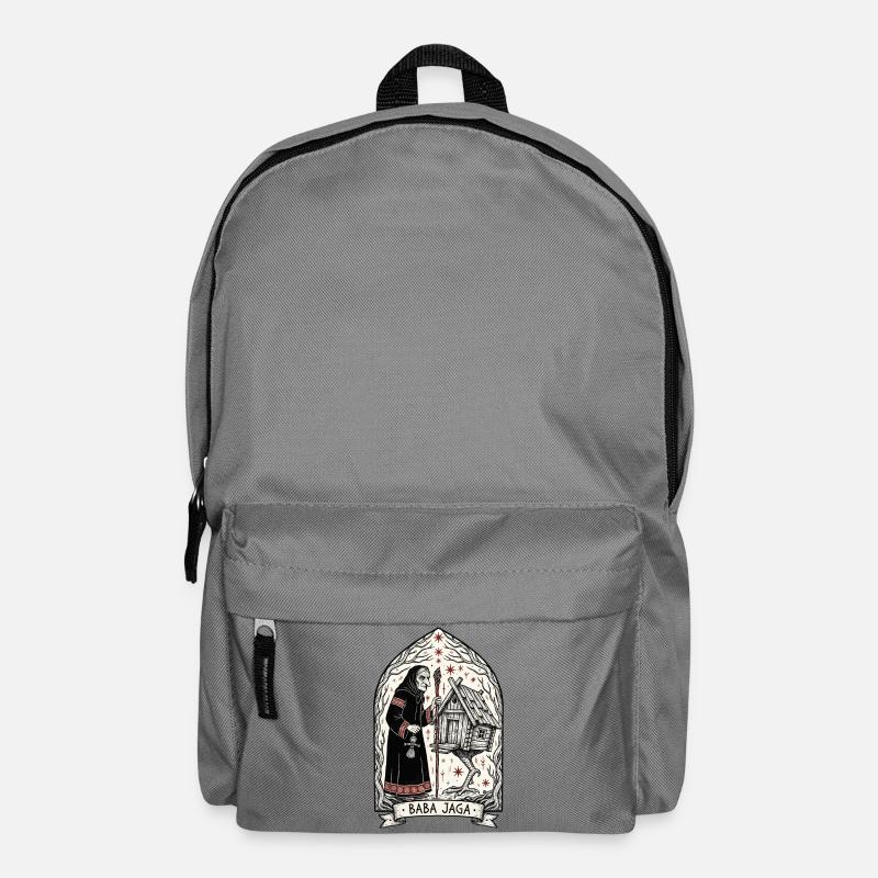 Baba Yaga Dunkle Slawische Hexenkunst - Rucksack - Mittelgrau