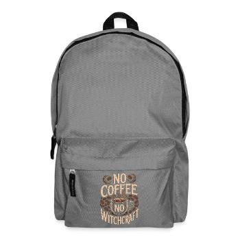 Witchcraft No Coffee No Tarot Reading Coffee Lover - Backpack - elephant grey - Front