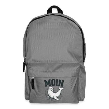Seal seal Baltic Sea North Sea Moin - Backpack - elephant grey - Front