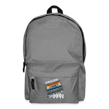 Cassette du 35e anniversaire janvier 1991 - Sac à dos - gris éléphant - Devant