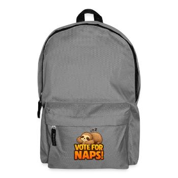 Votez pour le design du paresseux dormeur Naps - Sac à dos - gris éléphant - Devant