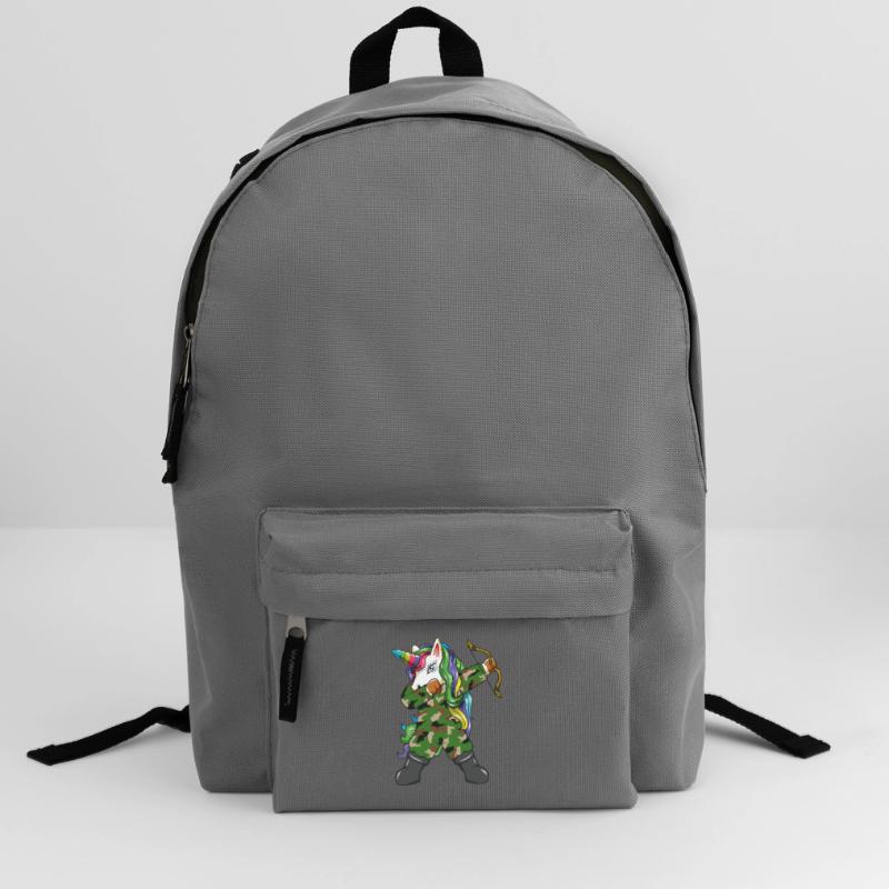 Dabbing: Einhornjäger, Tarnung, Bogenschütze, Bogenjäger, Bogenjäger, Rucksack