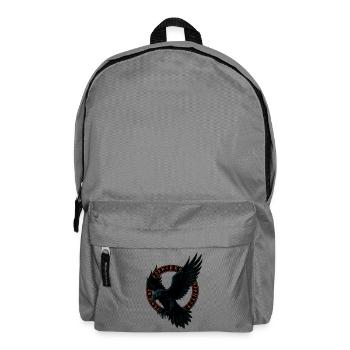 Viking Raven Runes, Norse Magic Motif - Backpack - elephant grey - Front