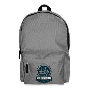 Workshop Hero, Plastic Machine - Backpack - elephant grey - Front