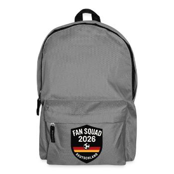 World Champion Fan Squad 2026, Germany Football - Backpack - elephant grey - Front