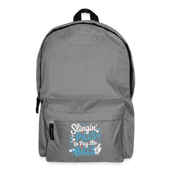 Pills to Pay the Bills - Backpack - elephant grey - Front