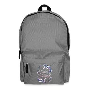 Witchcraft Fueled By Moonlight Sorcery Astrology - Backpack - elephant grey - Front