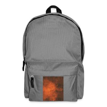 Jeu de couleurs de la nébuleuse de flamme - Sac à dos - gris éléphant - Devant