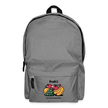 Lebendige Fruchtmischung - Rucksack - Mittelgrau - Vorne