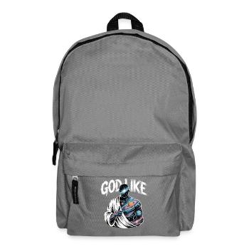 God Like Galaxy Design - Backpack - elephant grey - Front