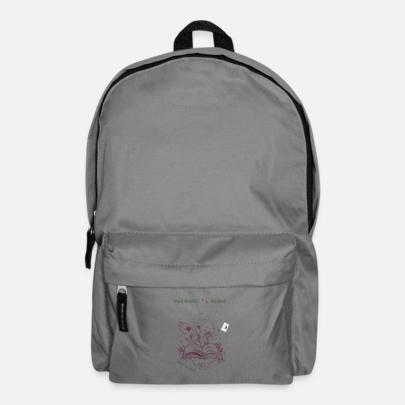read books and be kind - Rucksack - Mittelgrau