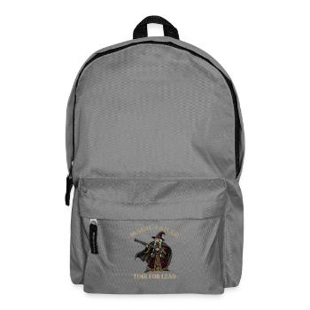 Magic Failed Time For Lead Wizard Fantasy Meme - Backpack - elephant grey - Front
