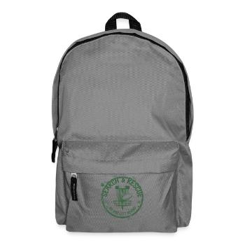 Recherche et sauvetage : aucun disque laissé derrière Disc golf - Sac à dos - gris éléphant - Devant