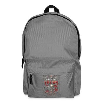 Dark Romance Booktok Dibs On The Villain - Backpack - elephant grey - Front