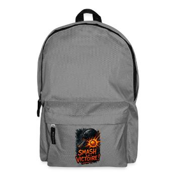 Smash the victory! Ping Pong - Backpack - elephant grey - Front