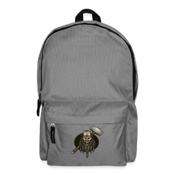 Légende viking viking marin Odin Raven Fighter - Sac à dos - gris éléphant - Devant