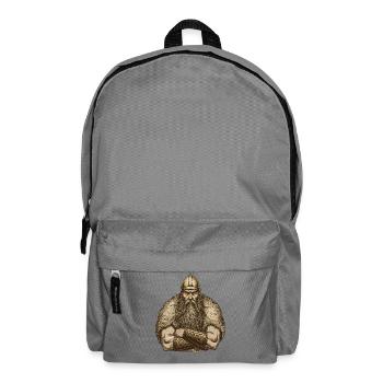 Légende viking viking marin Odin Raven Fighter - Sac à dos - gris éléphant - Devant