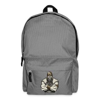 Légende viking viking marin Odin Raven Fighter - Sac à dos - gris éléphant - Devant
