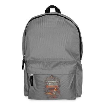 Dark Romance Booktok You Had Me At Trigger Warning - Rucksack - Mittelgrau - Vorne