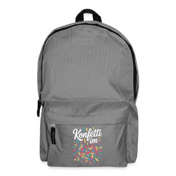 Confetti in the Heart Carnival Costume Women's Carnival - Backpack - elephant grey - Front