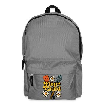 Flour Child Bake Art - Backpack - elephant grey - Front